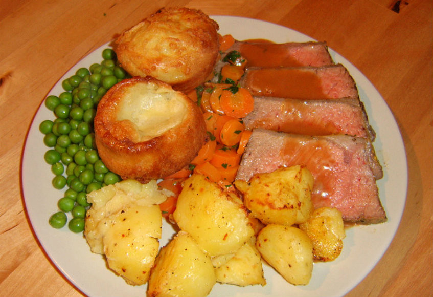 Sunday lunch: 'more popular than Krankies'.