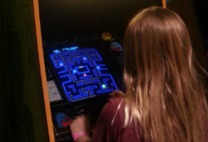 Young visitor discovers historic artefact
