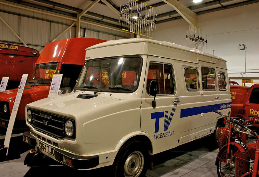 A 1980s detector van