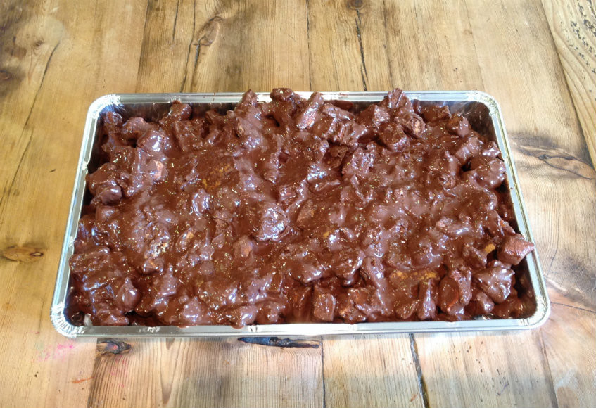 The finished product. Yum.