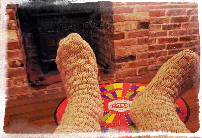 Time to light the woodburner...