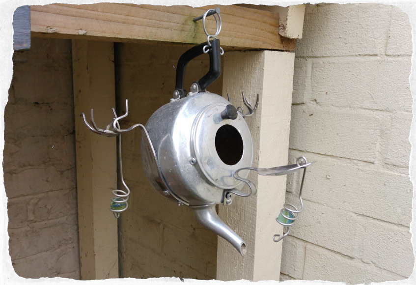 The Teapot Birdhouse (bird not pictured)