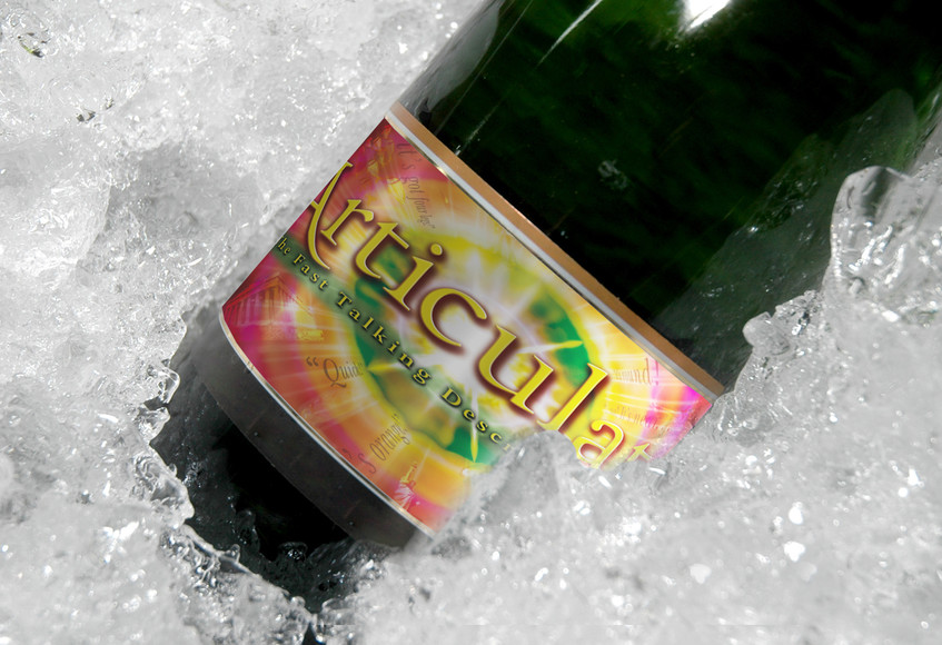 Champagne on ice...