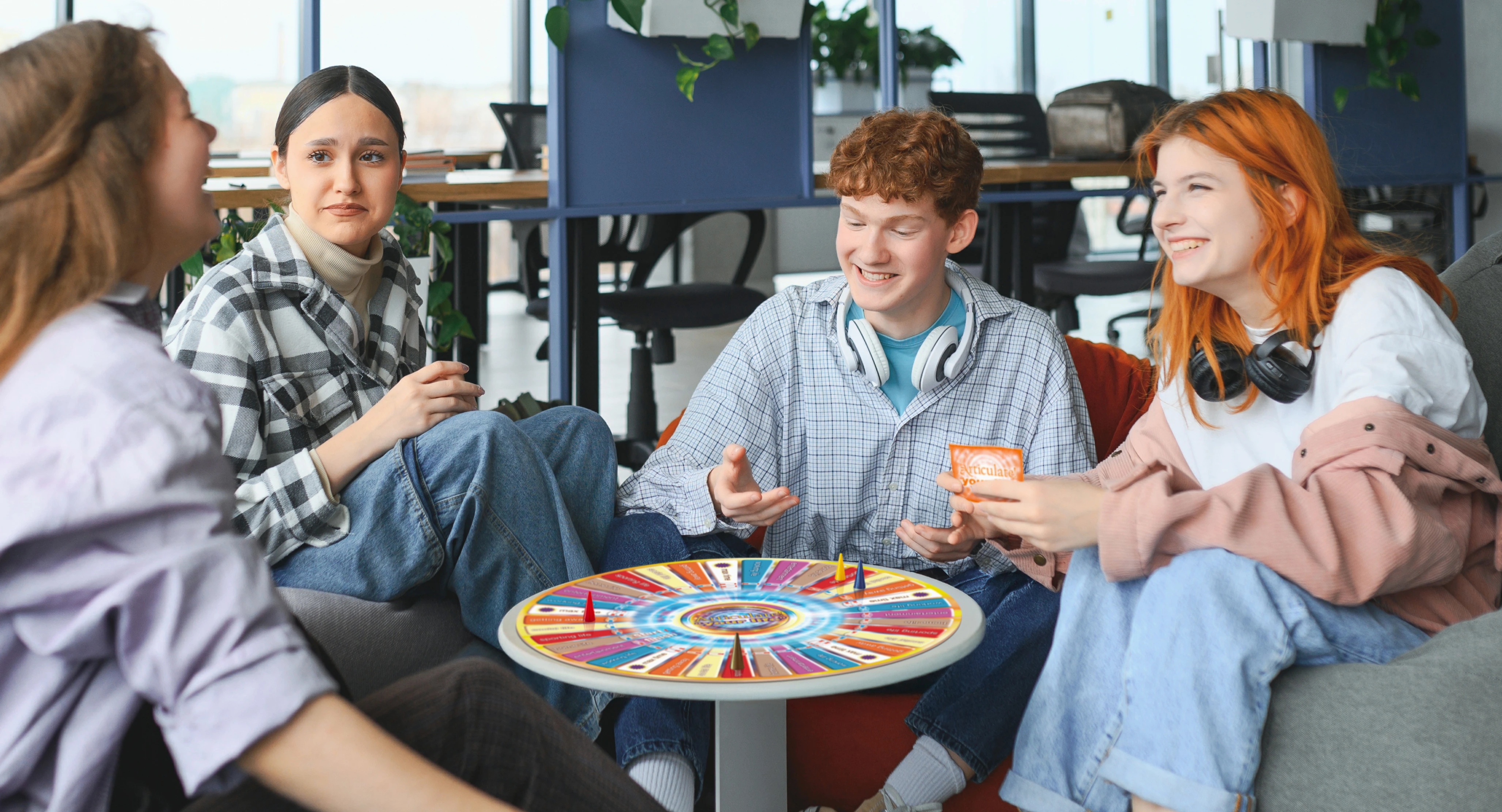 Young people laughing and playing Articulate Your Life