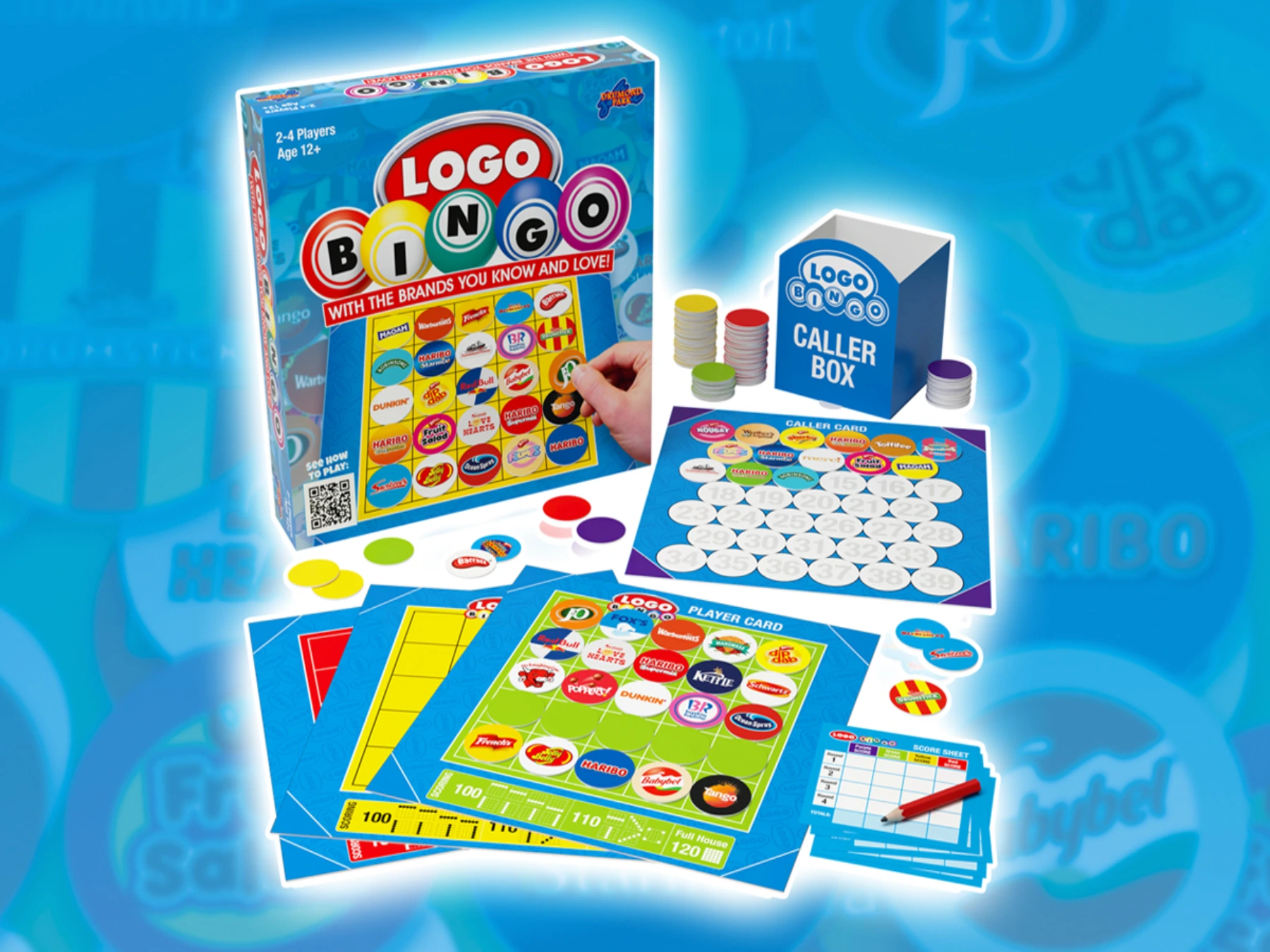Image showing the game box and contents
